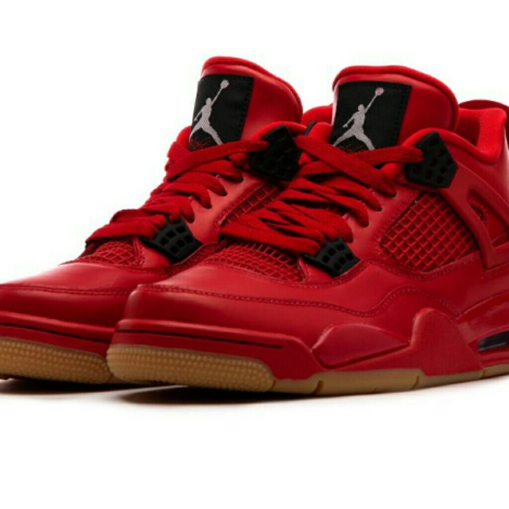Jordan 4 NRG Red/Gum Bottom 💯 PURE🔥
